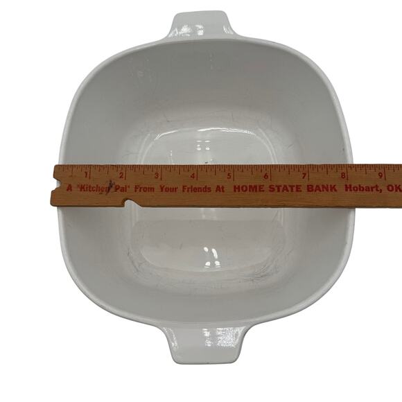 Vintage Black Trefoil Corning Ware 2.5 Qt Square Casserole P-2 1/2-B - Picture 3 of 8